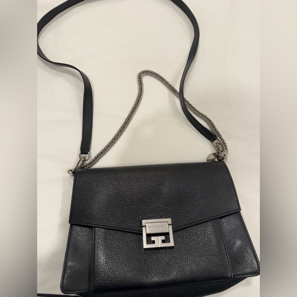 Givenchy Black Crossbody Bag with Structured Design